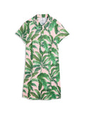 Puma x Mumu Palm Golf Dress - Rose Blossom/Opal Green