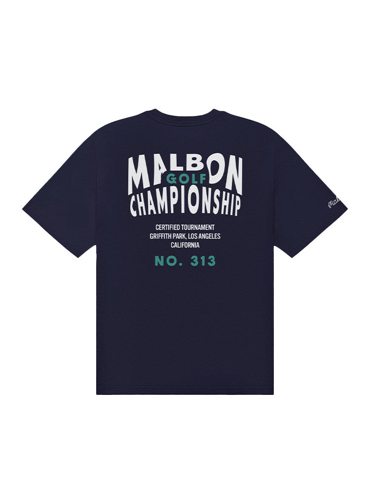 Malbon Bermuda Championship Tee - Midnight