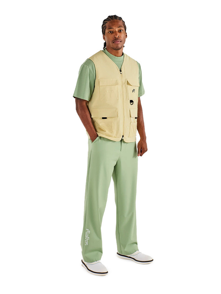 Malbon Bird Watching Vest - Aloe Wash