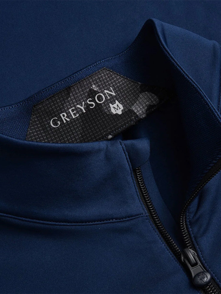 Greyson 'Ripper GC' Sequoia Quarter-Zip - Maltese Blue