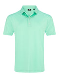 FootJoy Abascus Print Lisle Polo Shirt (Athletic Fit) - Seafoam