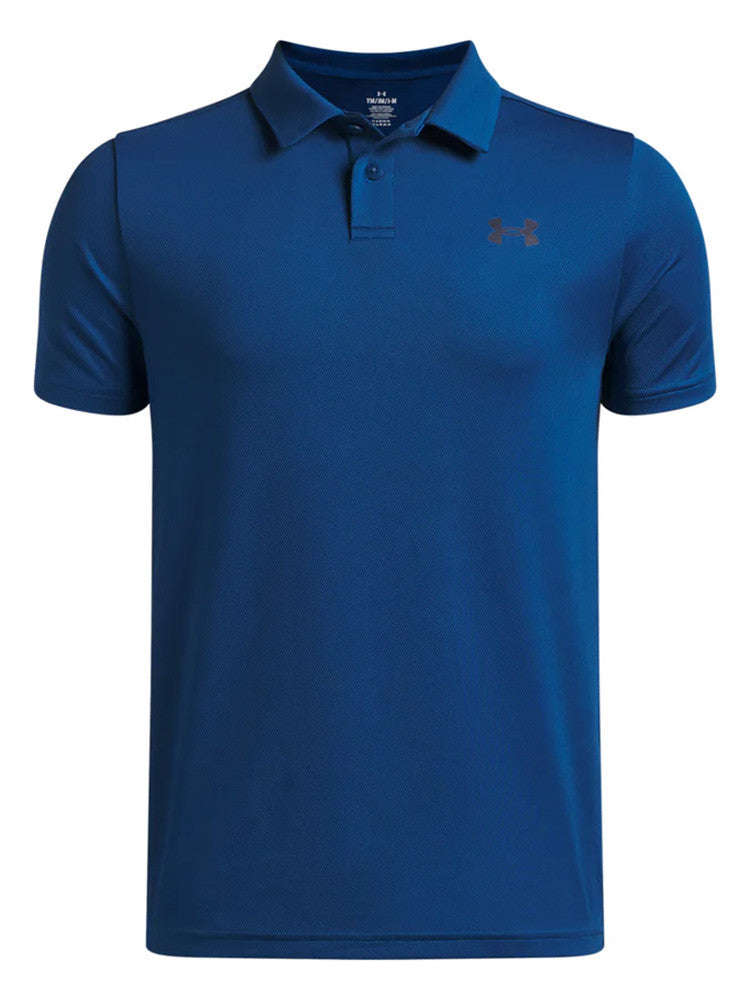Under Armour Junior Boys Matchplay Polo - Varsity Blue