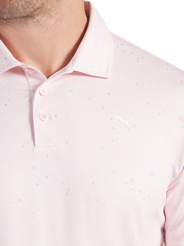 Puma CLOUDSPUN Posy Polo - Rose Blossom/Warm White