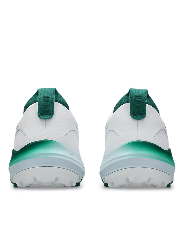 Asics Gel Kayano Ace 3 Golf Shoes - White/Jasper Green