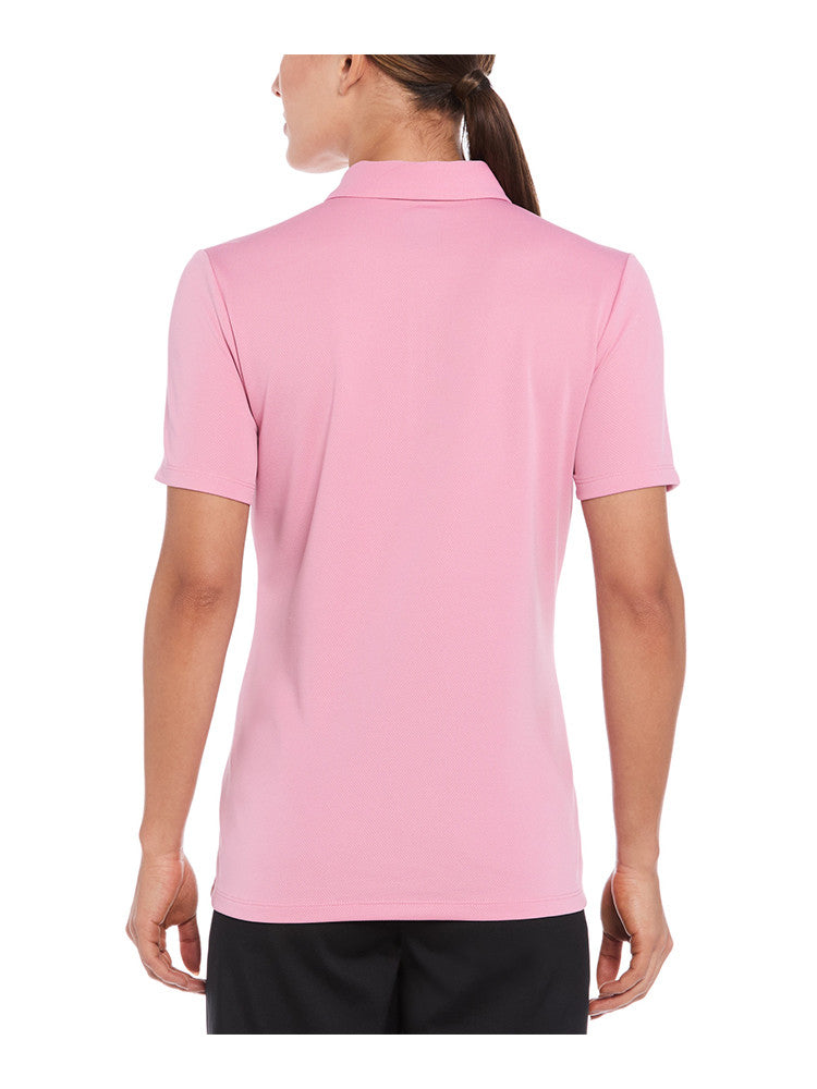 Ben Hogan Women's Solid Ventilation Polo - Orchid Smoke