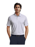 Ben Hogan Textured Flamingo Print Polo - Jacaranda
