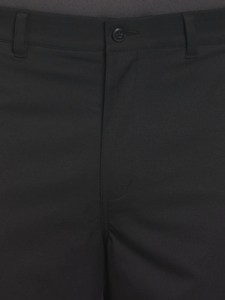 Ben Hogan Active Waistband Flat Front 9-Inch Golf Short - Caviar