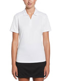 Ben Hogan Women's Solid Ventilation Polo - Bright White