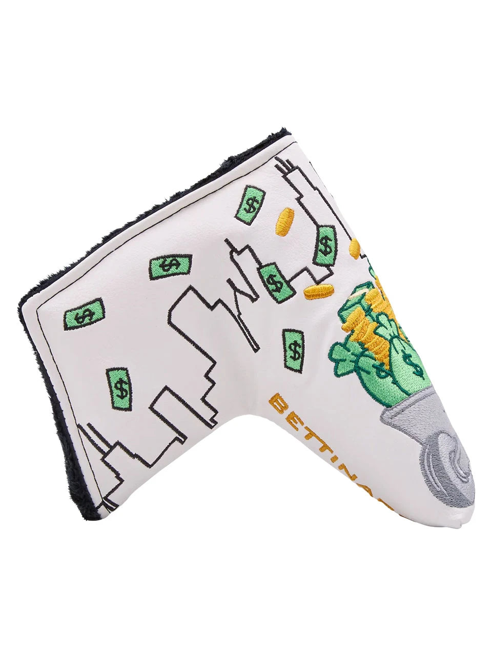 Bettinardi Monopoly Wheelbarrow Wizard Blade Putter Cover Ltd