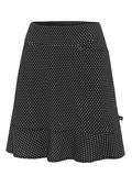 Birdee Sport Women's Cosmic Wave 18" Skort - White/Black
