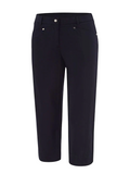 Birdee Sport Womens Pinnacle Knee Capri - Navy
