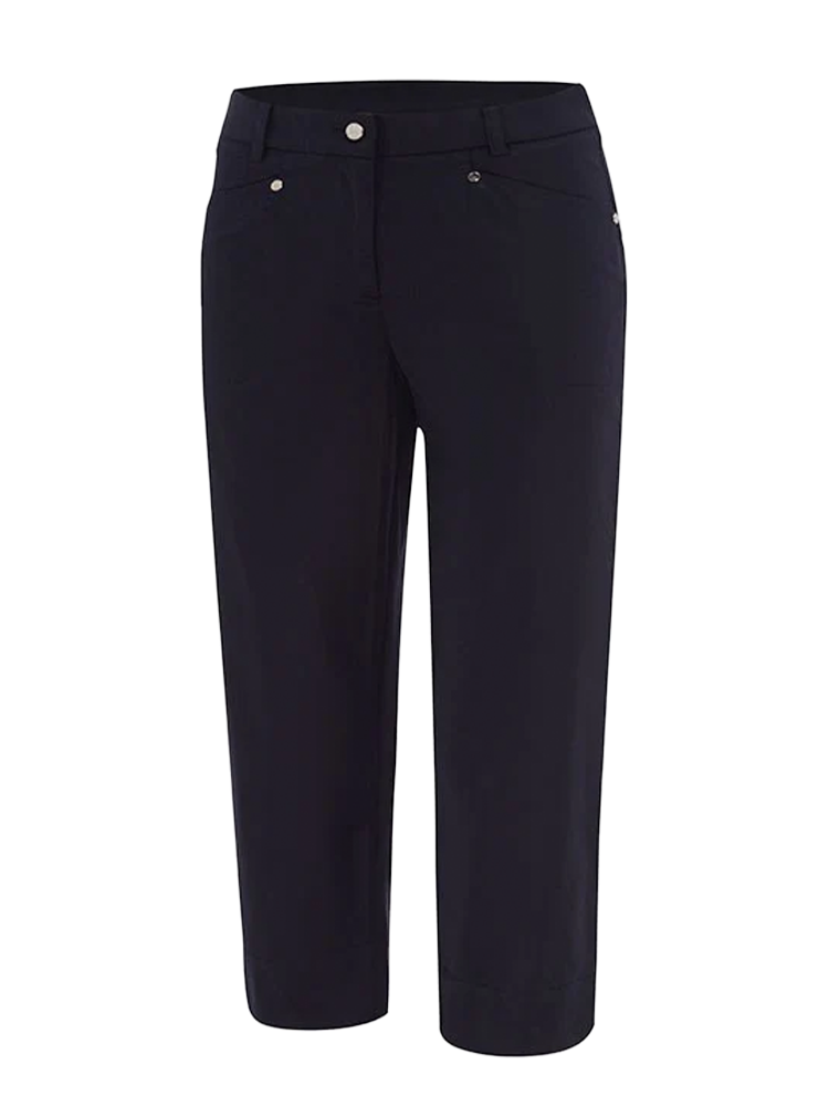 Birdee Sport Womens Pinnacle Knee Capri - Navy