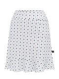Birdee Sport Women's Pyramid Wave 18" Skort - White/Crystal