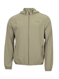 Calvin Klein Latitude Hooded Full Zip Windbreaker - Military