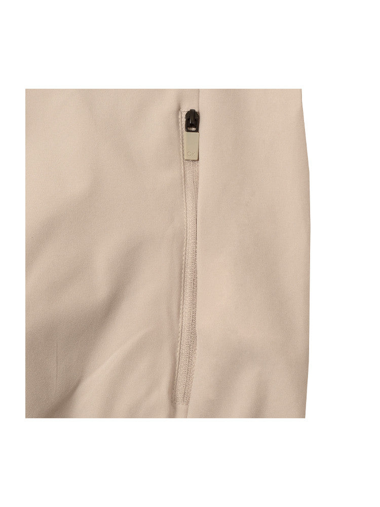 Calvin Klein Latitude Hooded Full Zip Windbreaker - Stone