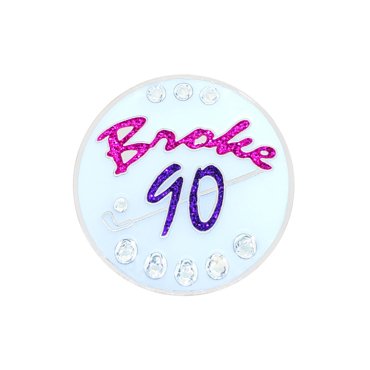 Navika Crystal Broke 90 Ball Marker