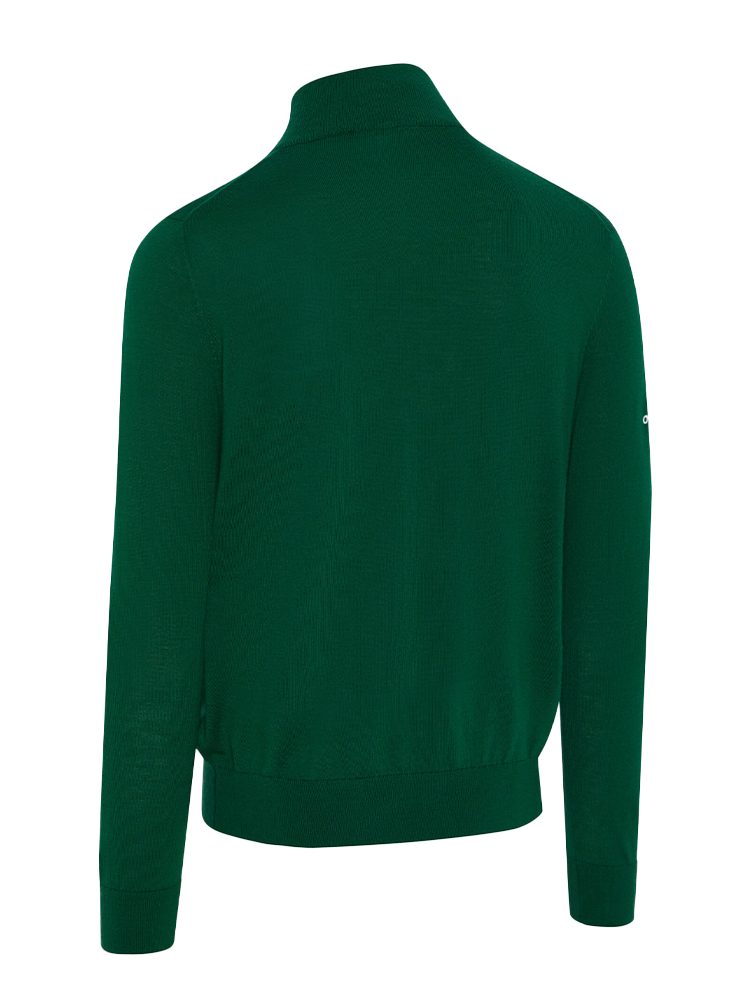 Callaway 1/4-Zip Blended Merino Sweater - Deep Galapagos Green