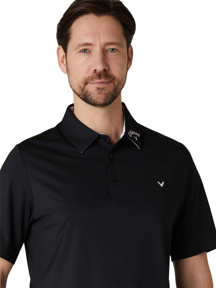 Callaway 3 Chev Odyssey Tour Polo - Caviar