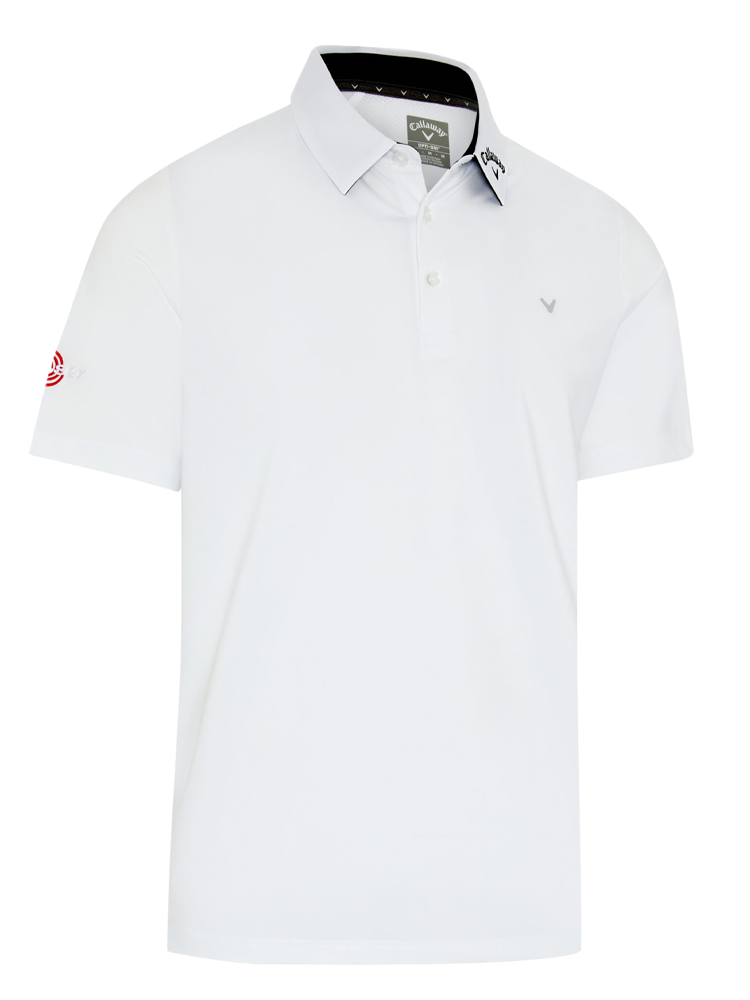 Callaway 3 Chev Odyssey Tour Polo - Bright White