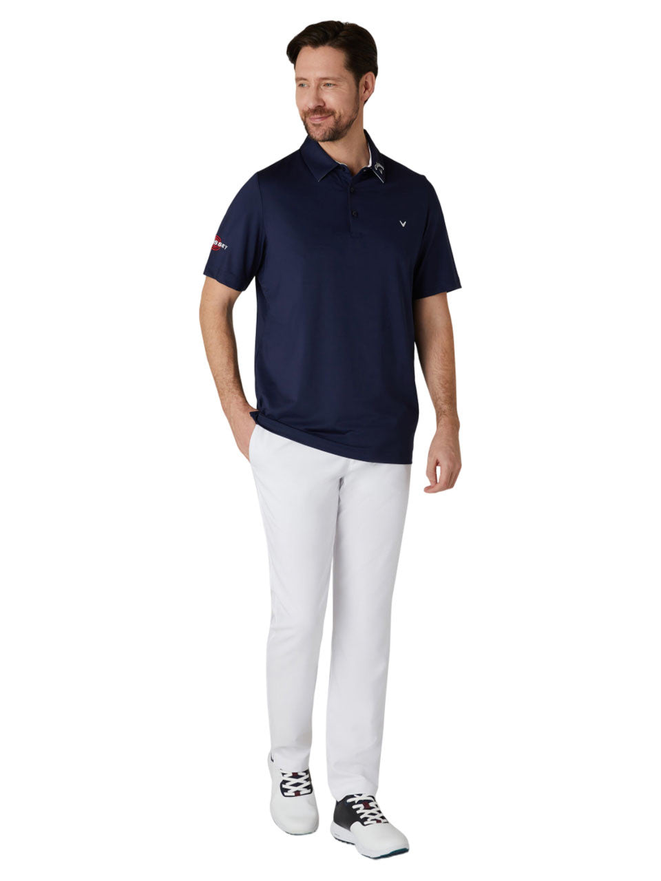 Callaway 3 Chev Odyssey Tour Polo - Peacoat