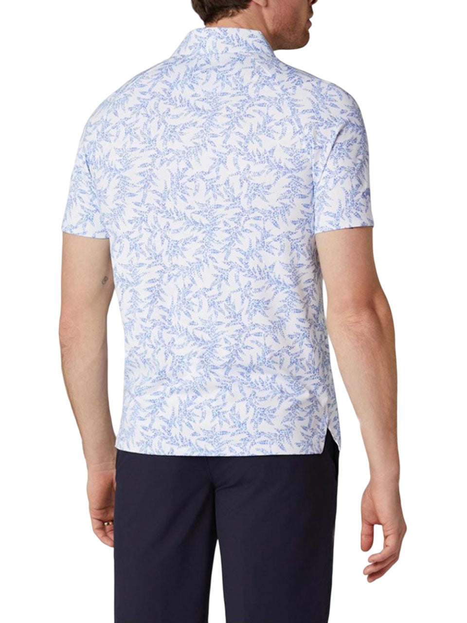 Callaway Chev Botanical Polo - Vista Blue
