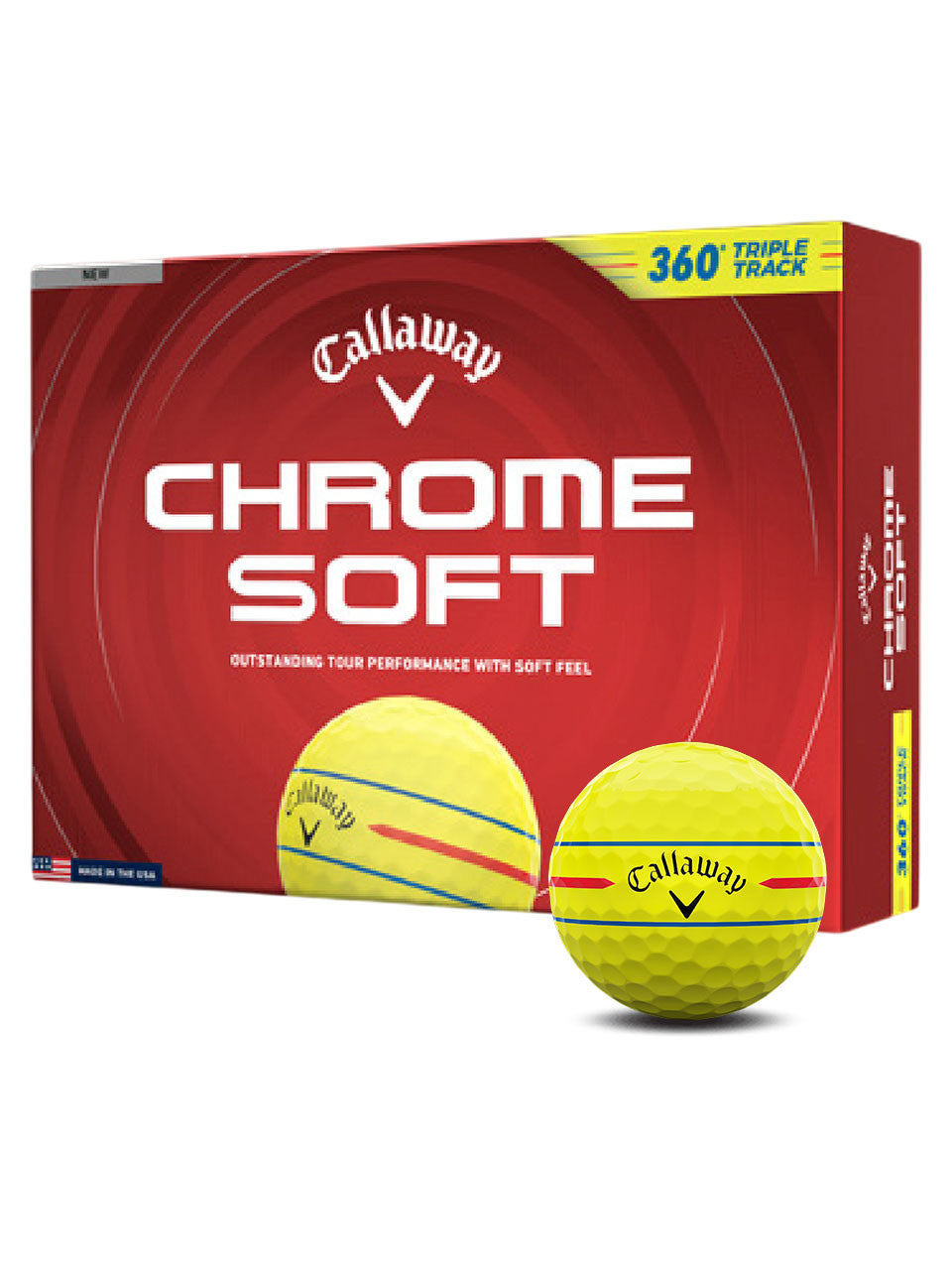 Callaway Chrome Soft 360 Triple Track 2026 Golf Balls
