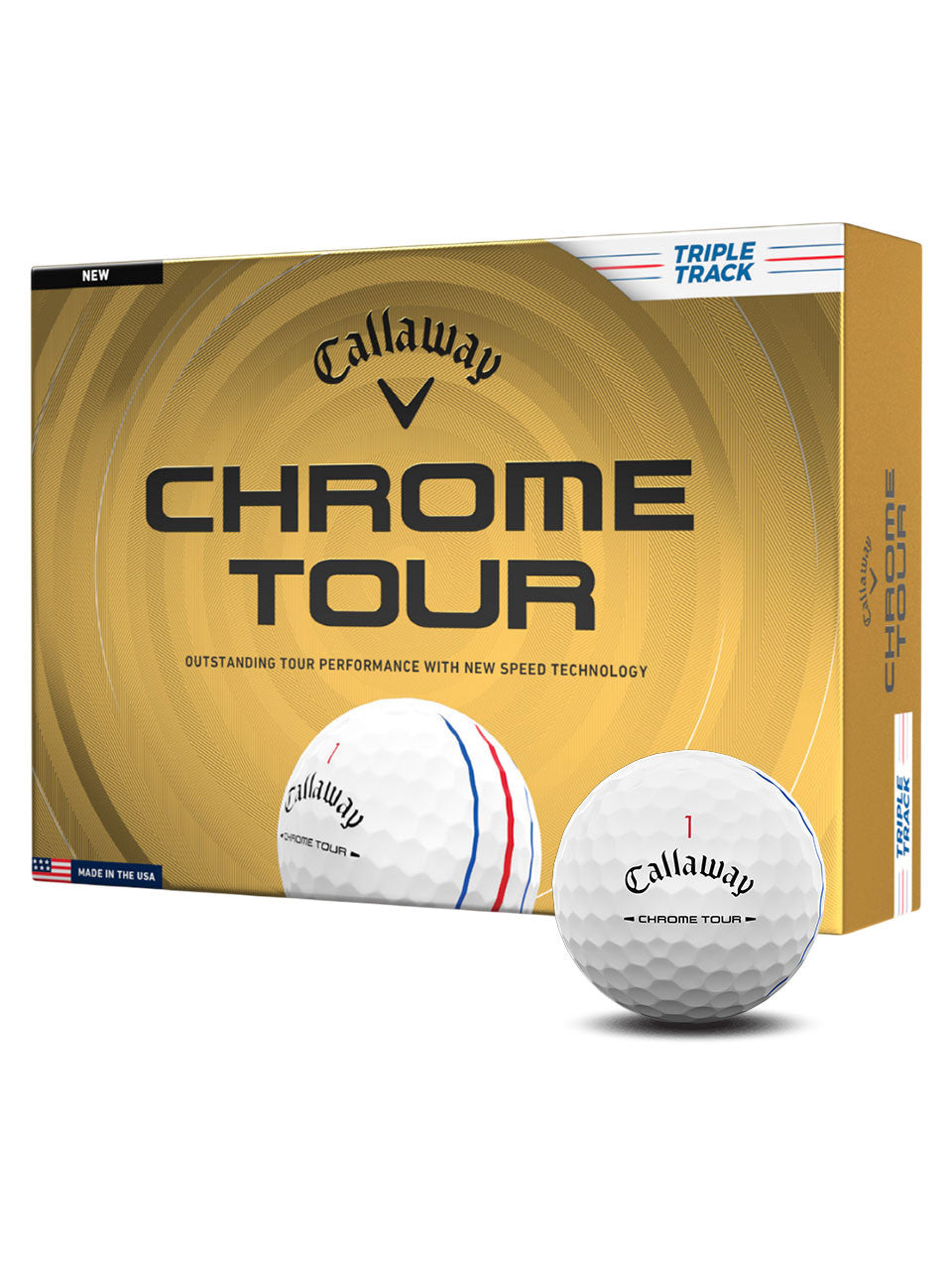 Callaway Chrome Tour Triple Track 2026 Golf Balls