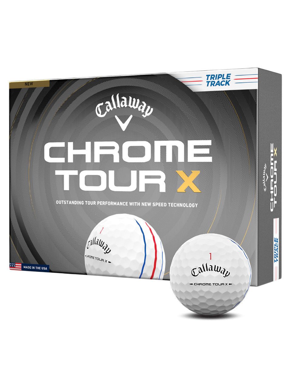 Callaway Chrome Tour X Triple Track 2026 Golf Balls