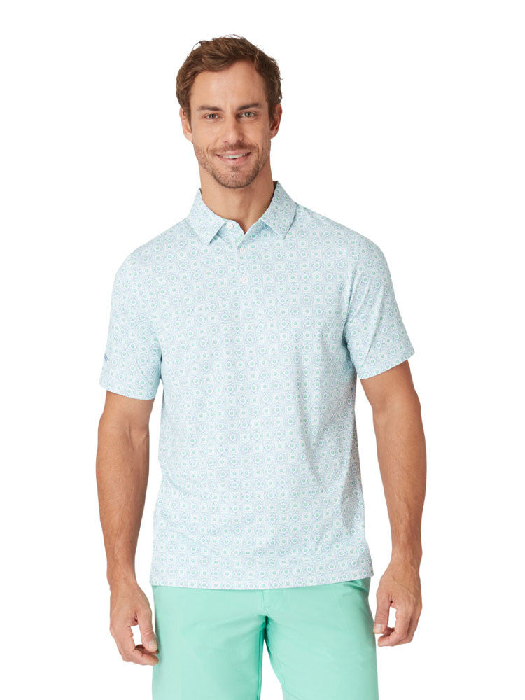 Callaway Foulard Polo - Neptune Green