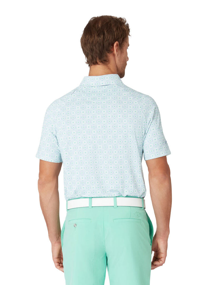 Callaway Foulard Polo - Neptune Green