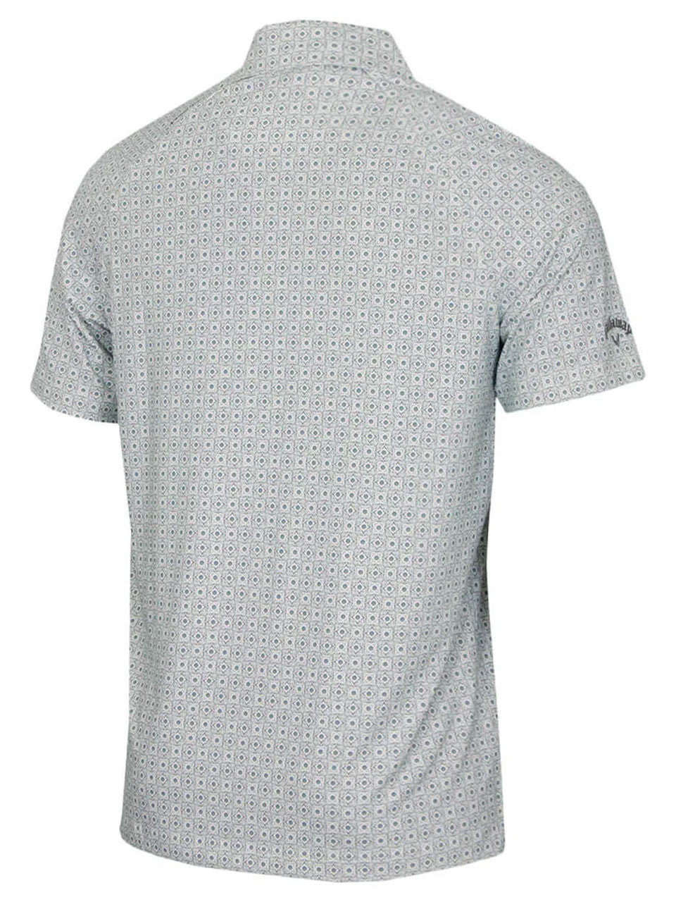 Callaway Golf Foulard Printed Polo - Bright White