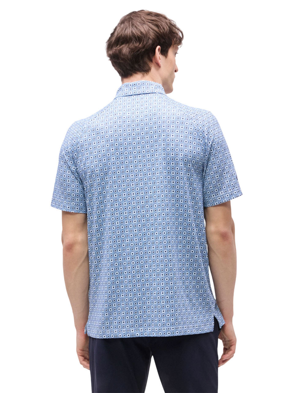 Callaway Golf Foulard Printed Polo - Peacoat