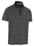 Callaway Hex Marble Polo - Caviar