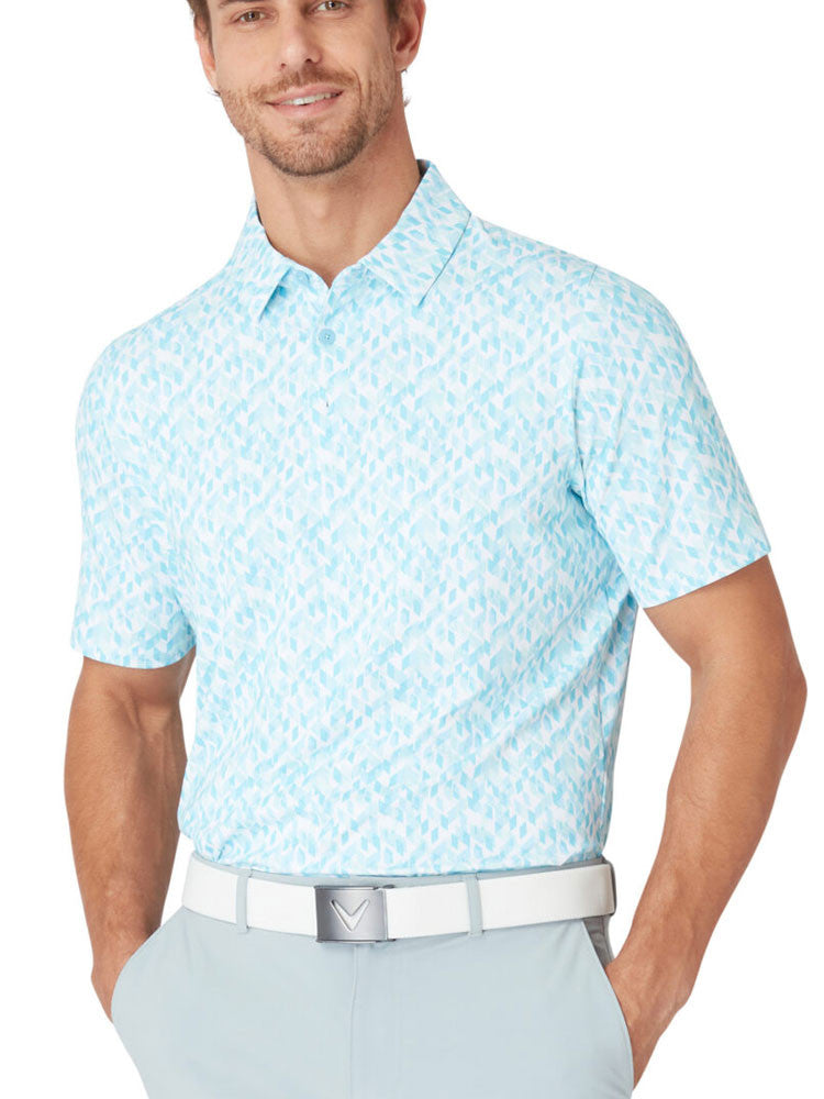 Callaway Kaleidoscope Chev Polo - Arctic Paradise