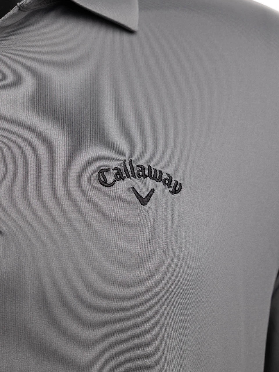 Callaway Micro Texture Solid Polo - Quiet Shade