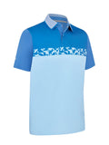 Callaway Oxford Block Polo - Galaxy Blue
