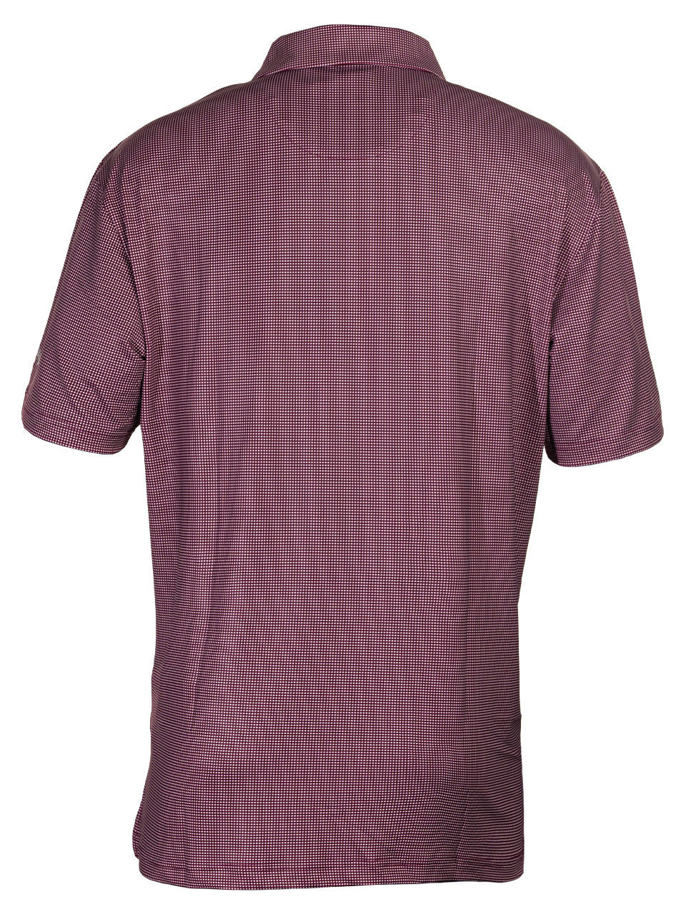 Callaway Pro Spin Gingham Polo (Relaxed Fit) - Grape Wine
