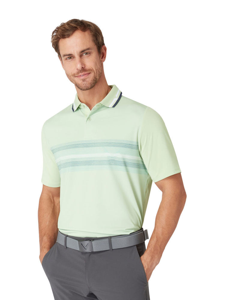 Callaway Roadmap Chev Polo - Foam Green