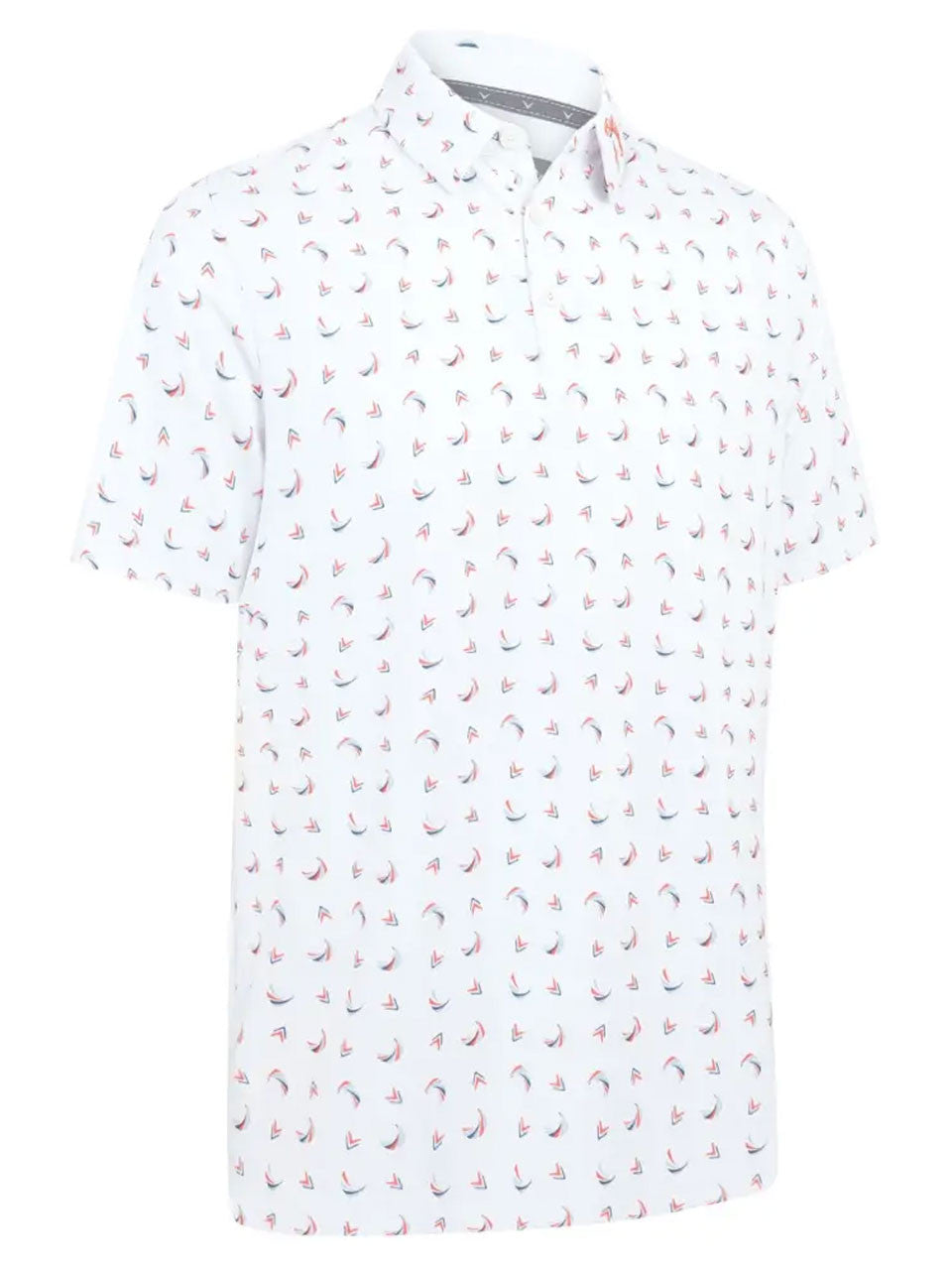 Callaway Swing Chev Polo - Bright White