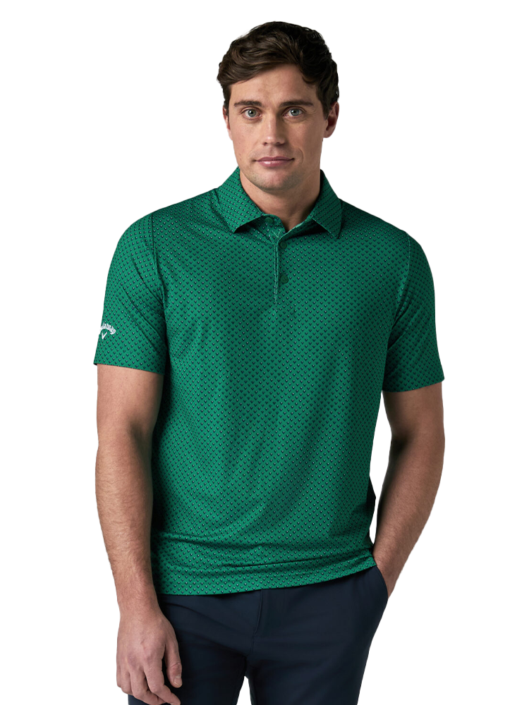 Callaway TM Golf Polo - Galapagos Green