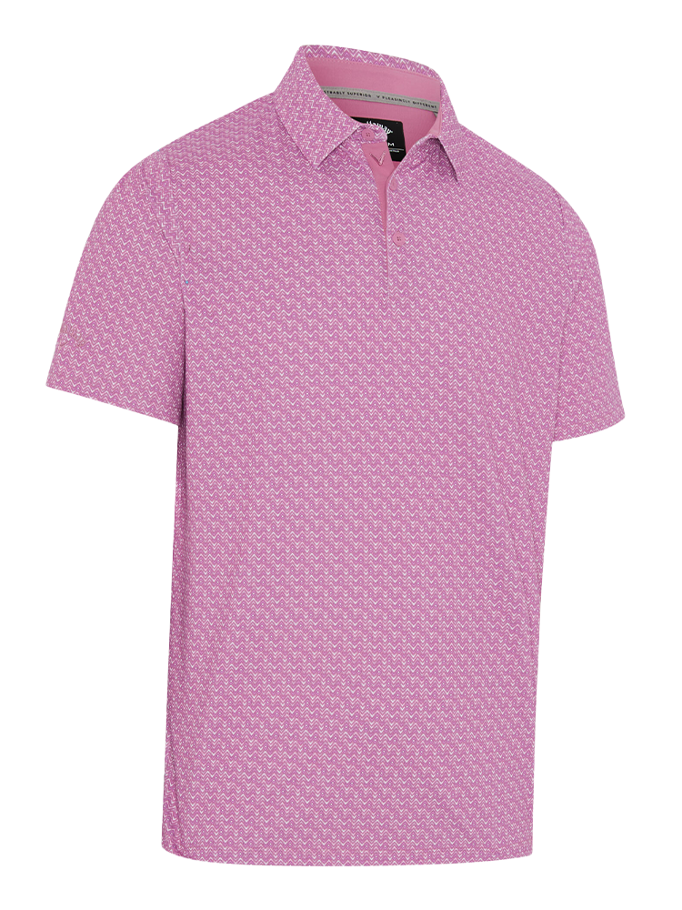 Callaway Timeless Chev Polo - Rose Bouquet