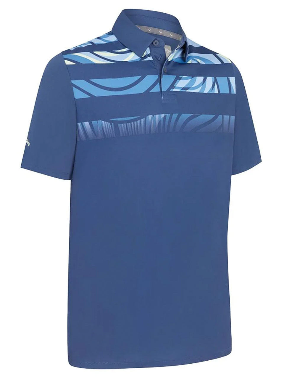 Callaway Trippy Block Polo - Peacoat