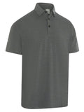 Callaway Ventilated Classic Jacquard Golf Polo - Caviar