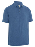 Callaway Ventilated Classic Jacquard Golf Polo - Peacoat