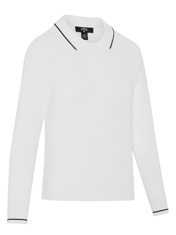 Callaway Women's Collared Sweater - Brilliant White