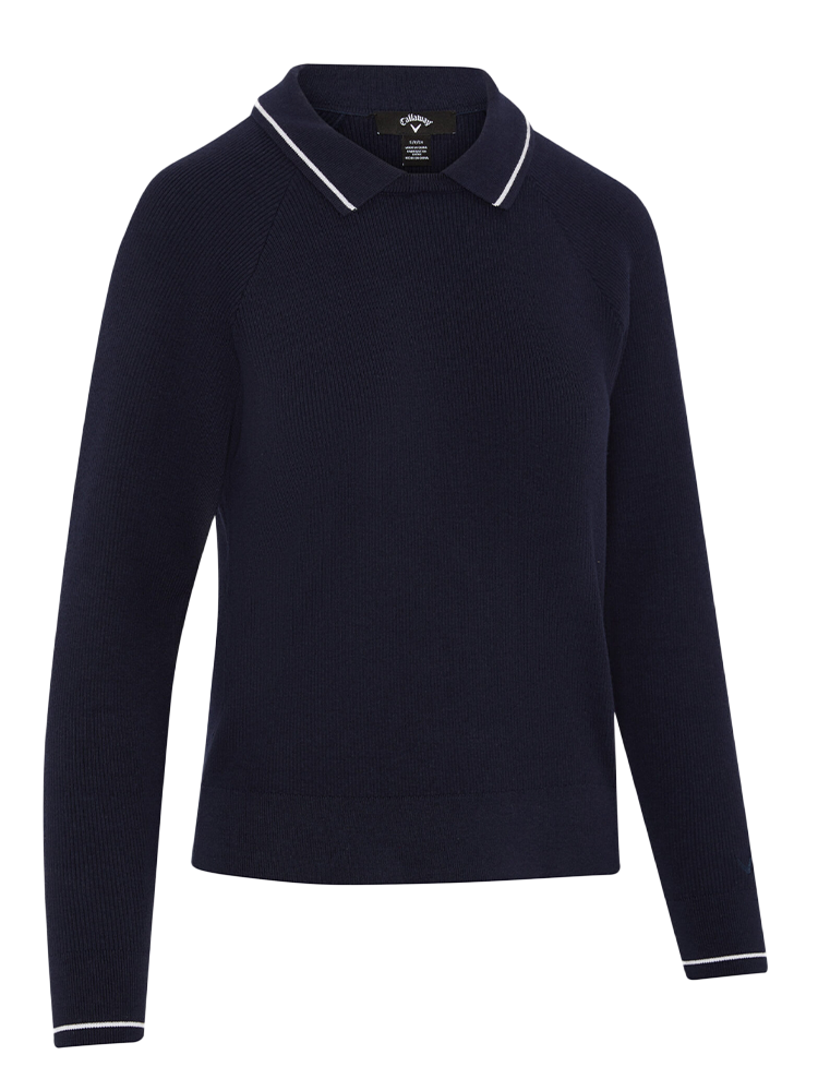 Callaway Women's Collared Sweater - Peacoat