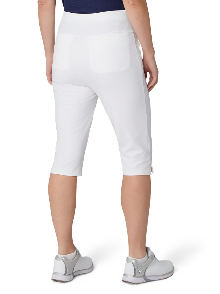 Callaway Women's Hybrid Pull-On Bermuda (38cm/15") - Brilliant White