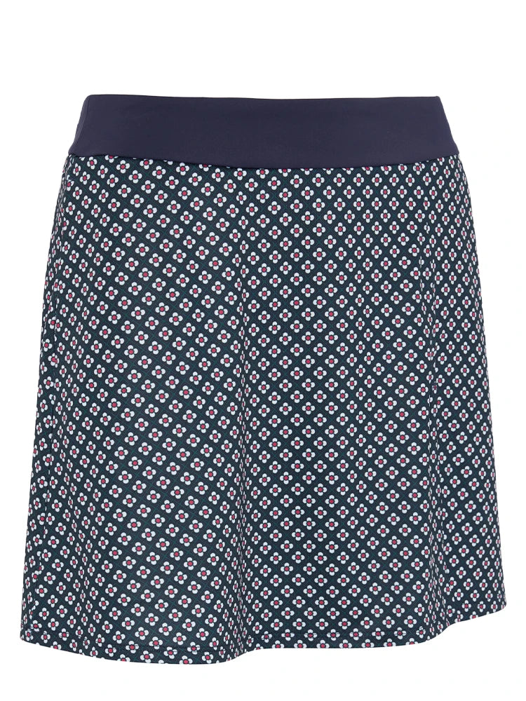 Callaway Women's Mini Geo Skort (43cm/17") - Peacoat