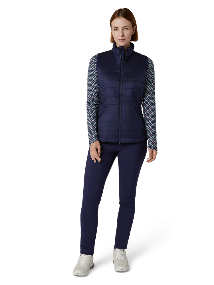 Callaway Women's Quilted Puffer Vest - Peacoat