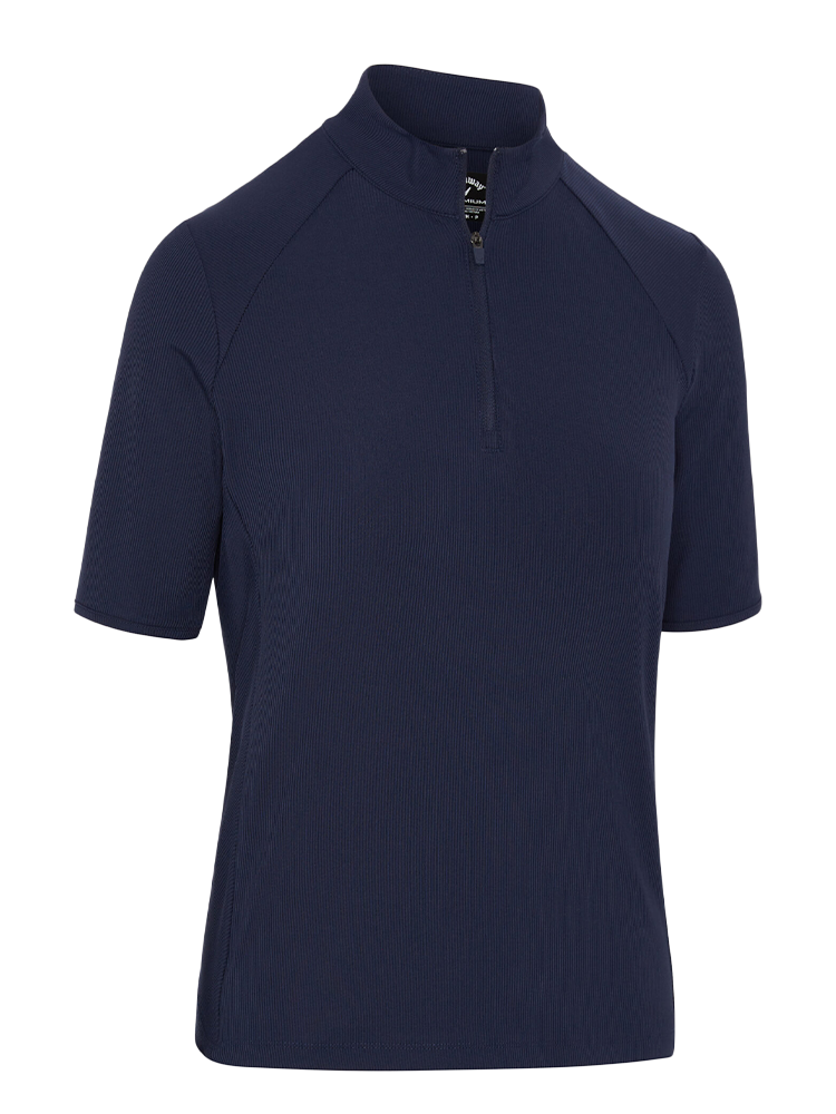 Callaway Women's Rib Play Polo - Peacoat